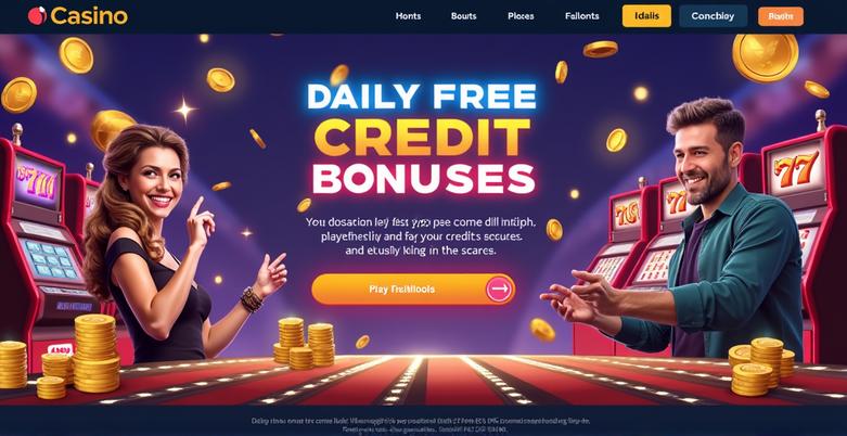 เว็บคาสิโนเครดิตฟรีรายวัน โบนัสที่คุณไม่ควรพลาด