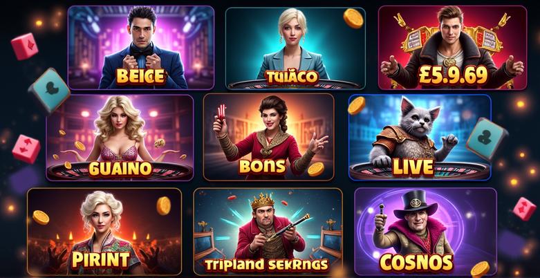 เว็บพนันรวมเกมใหม่ล่าสุด คาสิโนที่ดีที่สุดในไทย